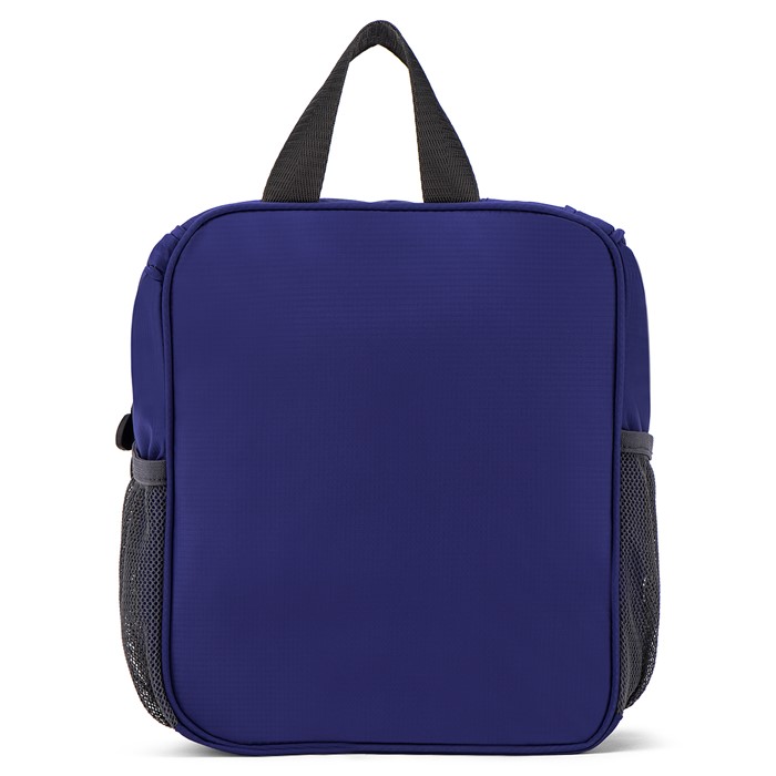 Bagsmart กระเป๋าใส่อุปกรณ์อาบน้ำ คุณภาพสูง ใส่อุปกรณ์อาบน้ำ แขวนได้ มีช่องใส่ด้านข้างสองด้าน สำหรับเดินทาง ท่องเที่ยว (Blue)