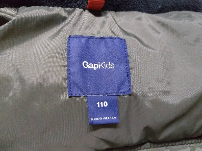 เสื้อกั๊กนวมเด็ก GAP KIDS Sz110