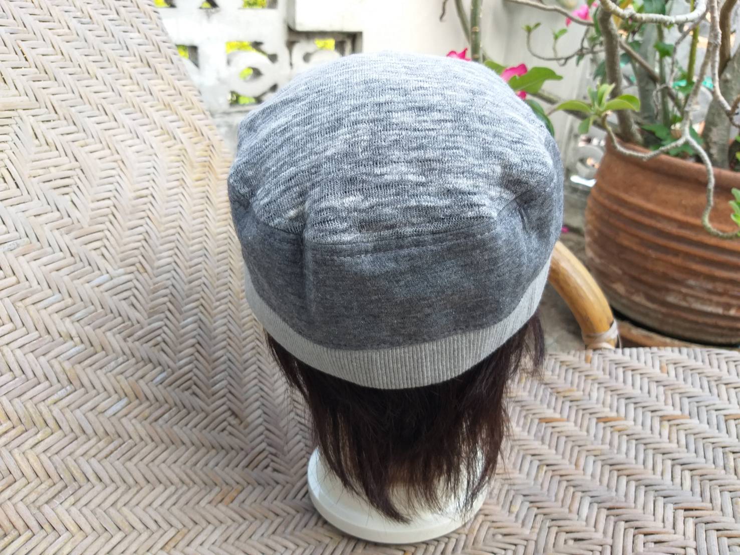 หมวกแก๊ปผ้ายืดทรงนิวส์บอย สวยมาก