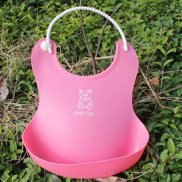 ผ้ากันเปื้อนเด็ก อาหารและขนม ผ้ากันเปื้อนเด็ก ผ้ากันเปื้อนรองเศษอาหาร ซิลิโคน สำหรับเด็กวัย 6 เดือน - 4 ปี Baby Soft Bib