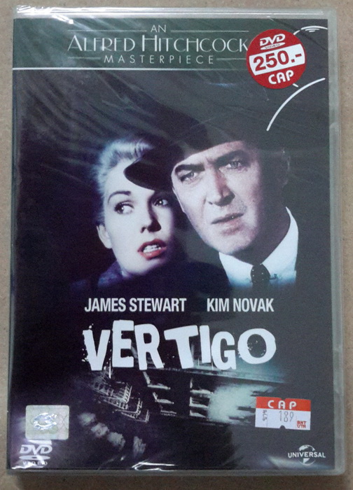 (DVD) Vertigo (1958) พิศวาสหลอน (มีพากย์ไทย)