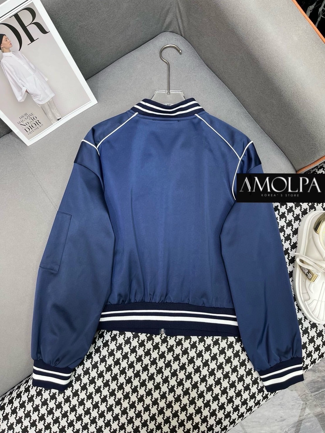 JACKET CD 1:1 HI-END งานพิเศษ !! Luxury Premium สวยหรูดูแพง งานคุณภาพทรงสวย เป๊ะ ใส่แล้วสวยเข้ากันลงตัวมากๆ ใส่สบาย : สินค้าคุณภาพ (พร้อมส่ง)