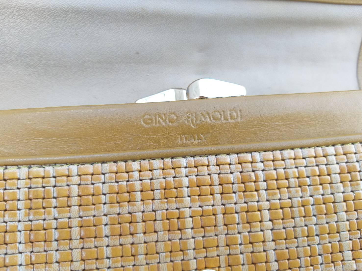 กระเป๋าสตางค์หนังแท้ GINO RIMOLDI สวยมาก