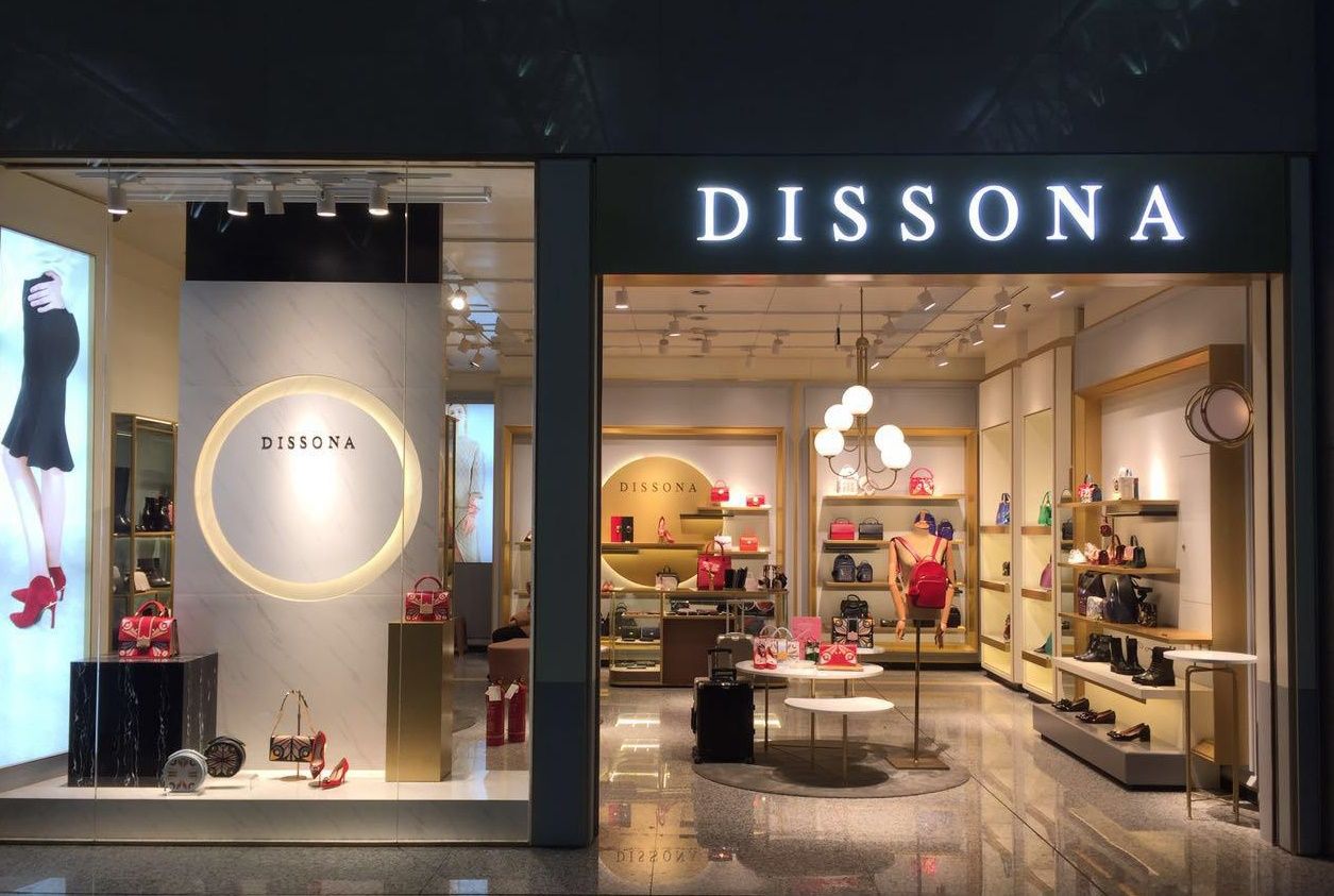 กระเป๋าสตางค์ DISSONA สวยน่ารักมาก หนังแท้