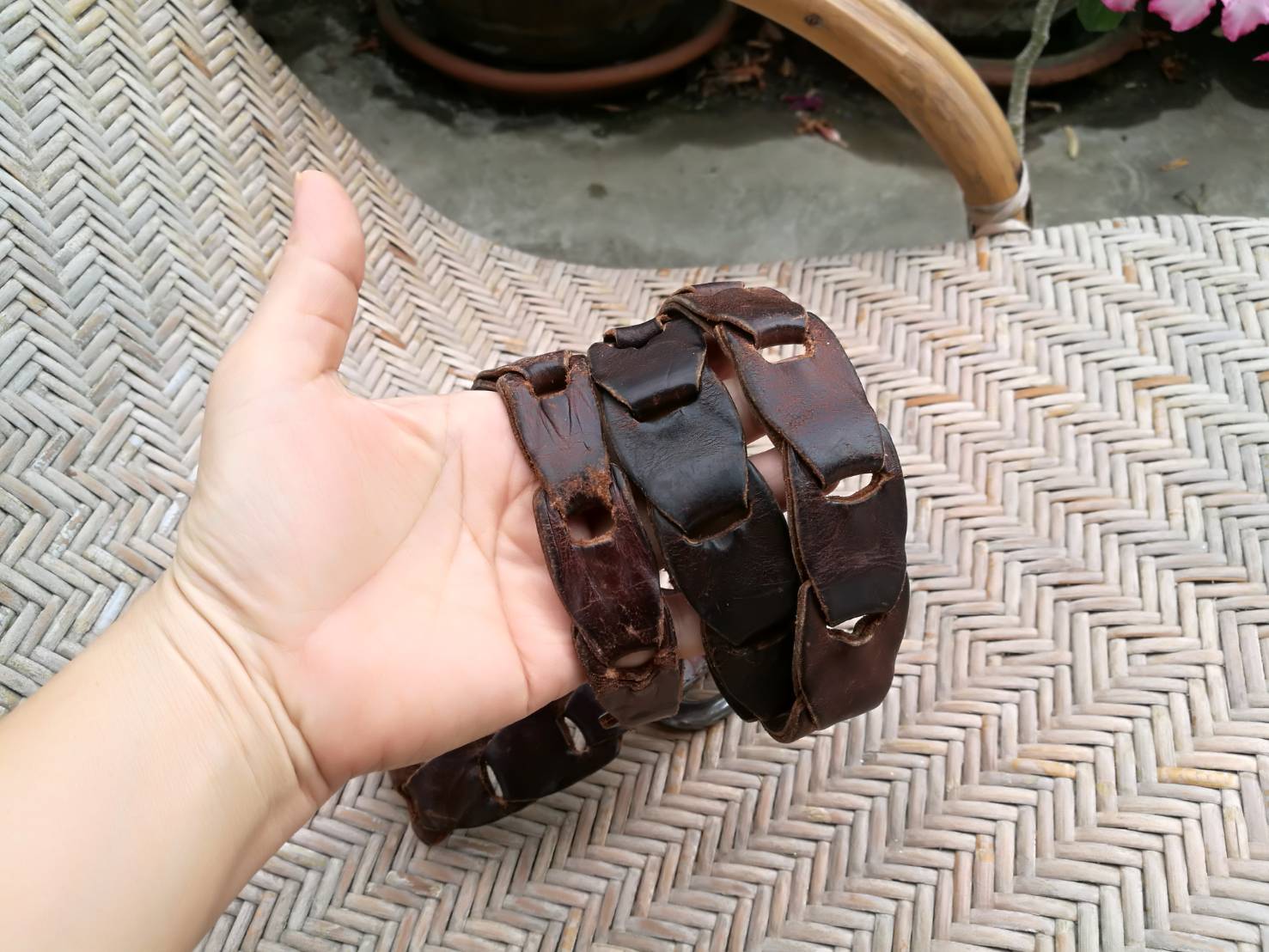 เข็มขัดหนังแท้ LEVI