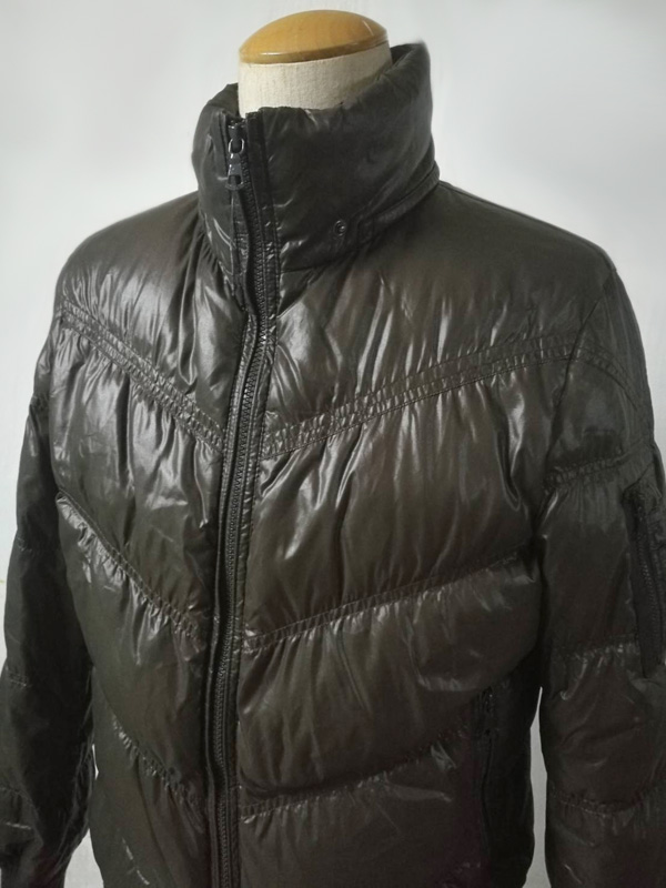 โค้ทขนเป็ด Uniqlo อก 44 สีน้ำตาลไหม้