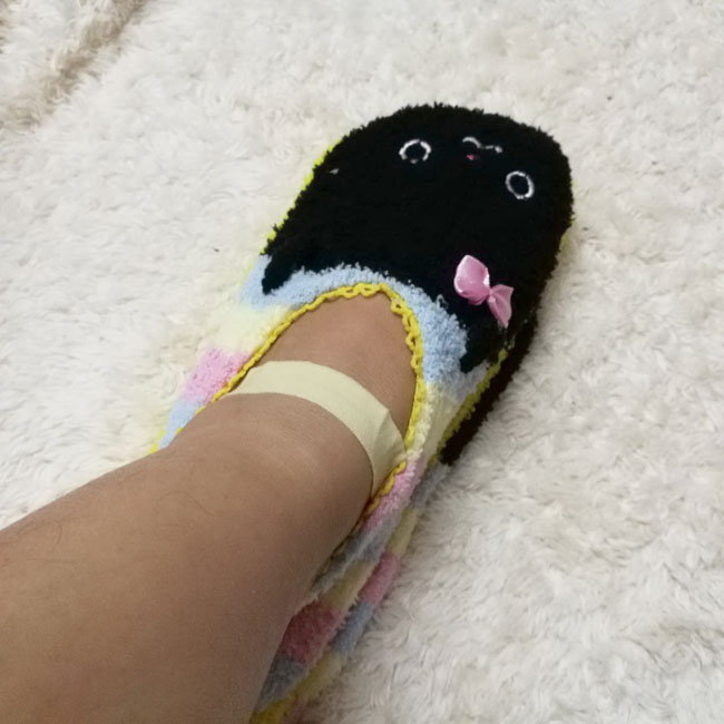 รองเท้าใส่เดินในบ้าน เนื้อขนอุ่นนุ่ม น่ารักมากกก