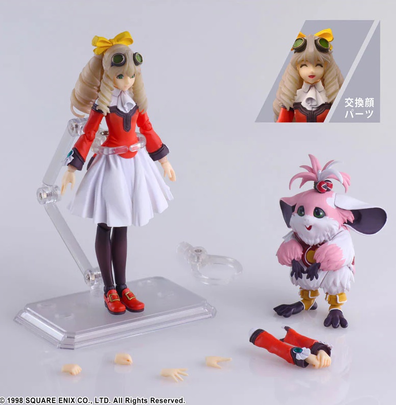 [เปิดจอง] Square-enix Xenogears BRING ARTS Action Figure- MARIA BALTHASAR & CHU-CHU ราคา3800-4050บาท