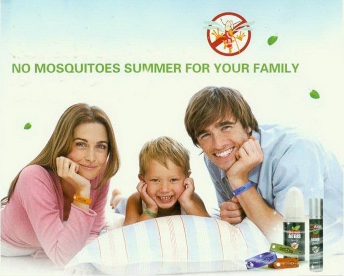 สายรัดข้อมือกันยุง จากธรรมชาติ Mosquito wristband repellent