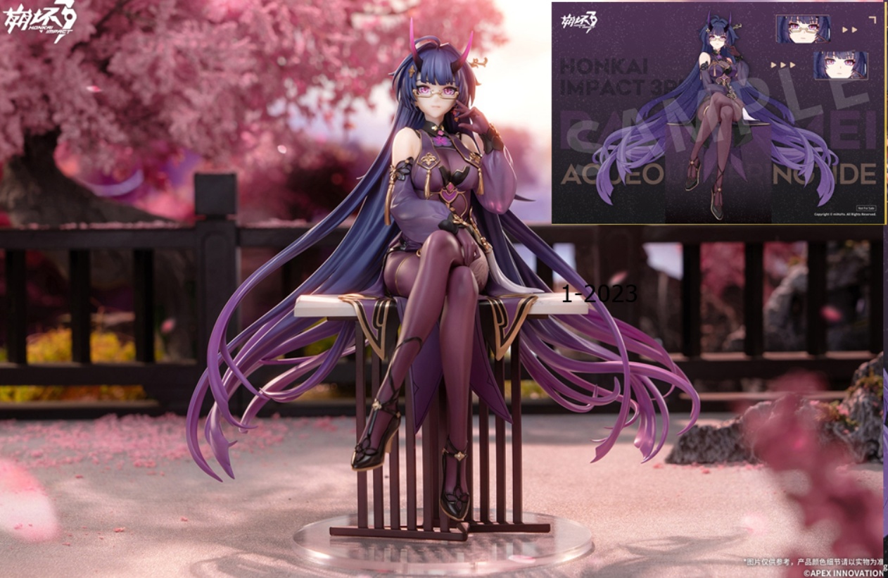 [เปิดจอง] "Honkai Impact 3rd" Mei · Herrscher of Thunder 1/7 Scale Painted Figure Aqueous Springtide Ver. โบนัส Shikishi (paper) ราคาตัวละ4700-5100