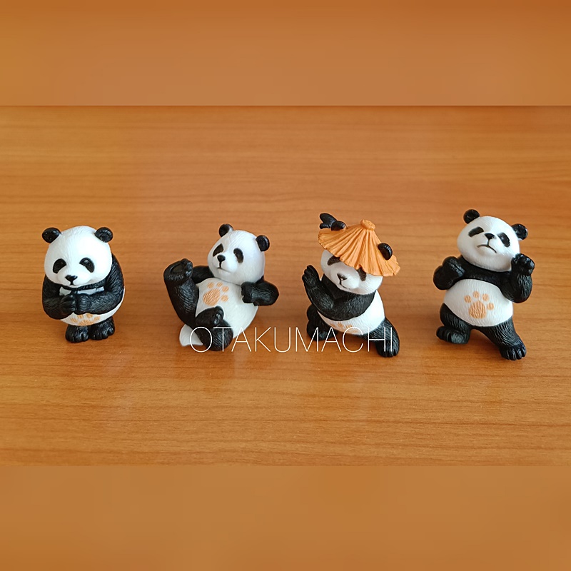 กาชาปองฟิกเกอร์แพนด้า Panda Kempo