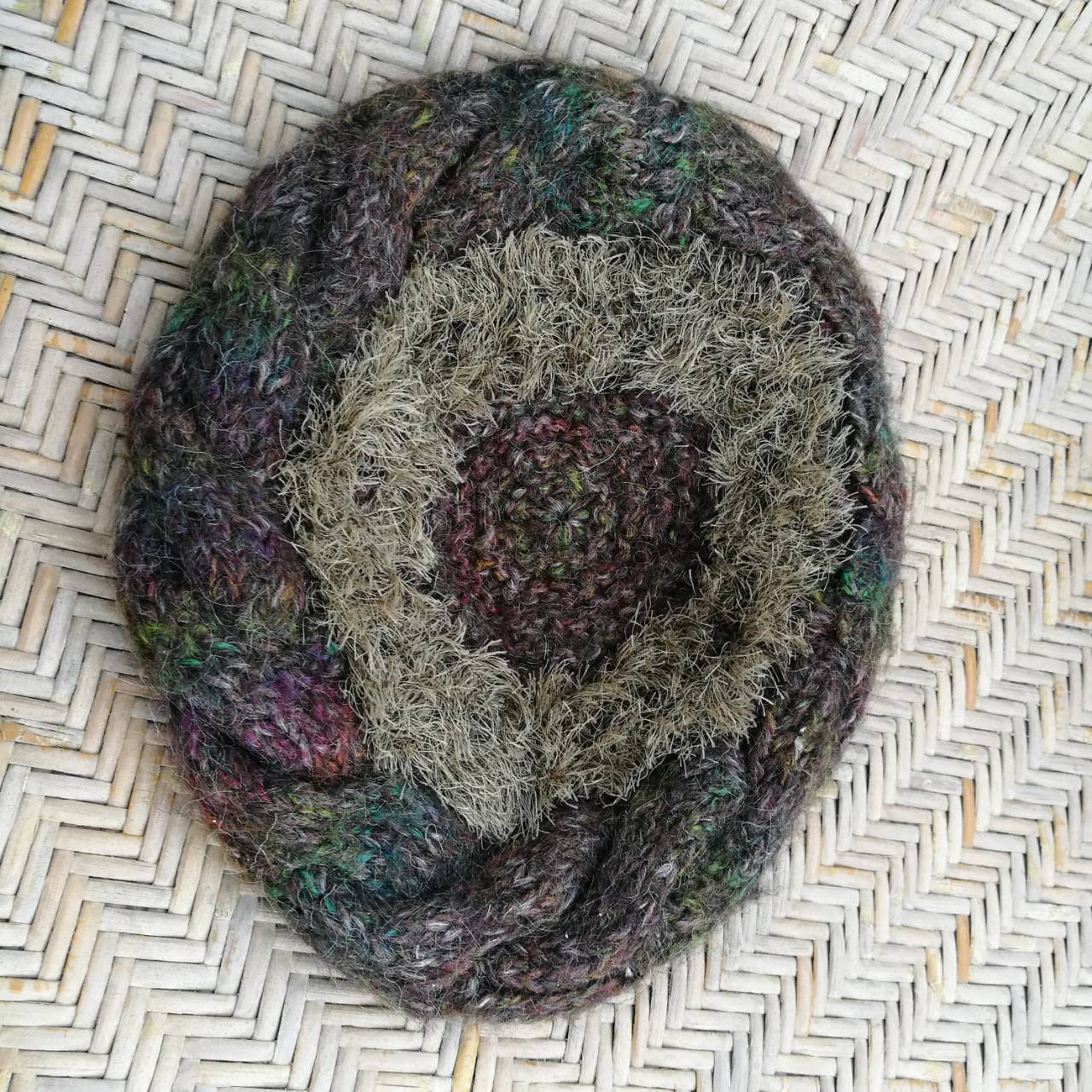 หมวกเบเร่ต์ไหมพรมสุดเก๋