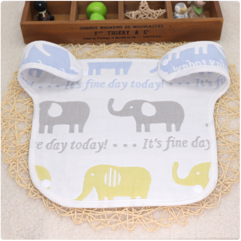 ผ้าซับน้ำลาย ผ้ากันเปื้อนสำหรับหุ้มเป้อุ้มเด็ก กันน้ำลาย-กันแทะ NanaBaby Teething Pads