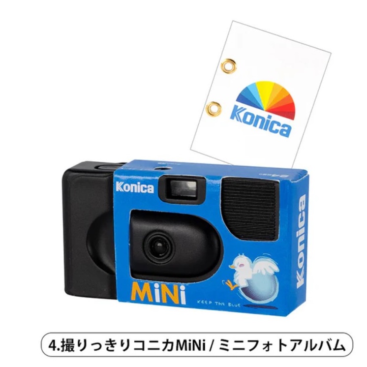 กาชาปองโมเดลกล้อง Konica Minolta Miniature Collection