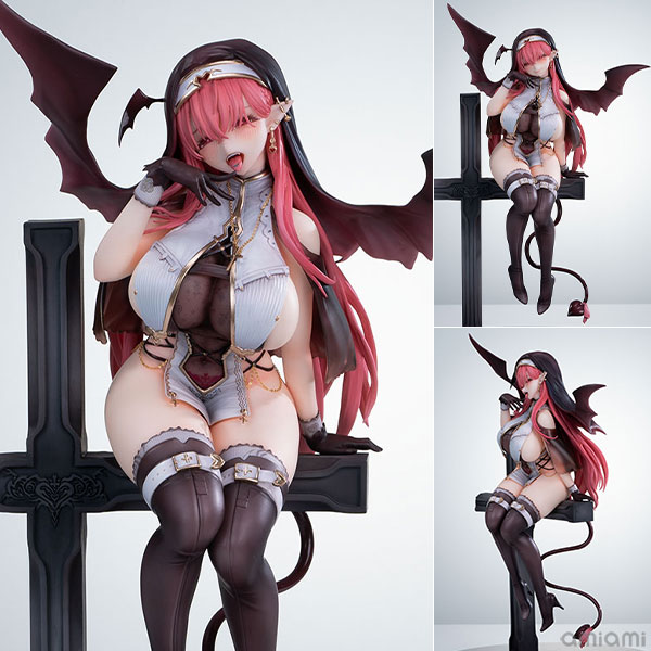 [เปิดจอง] Succubu Sister no Onee-san 1/6 โบนัส person body, two replacement faces, cross frame, bottom table