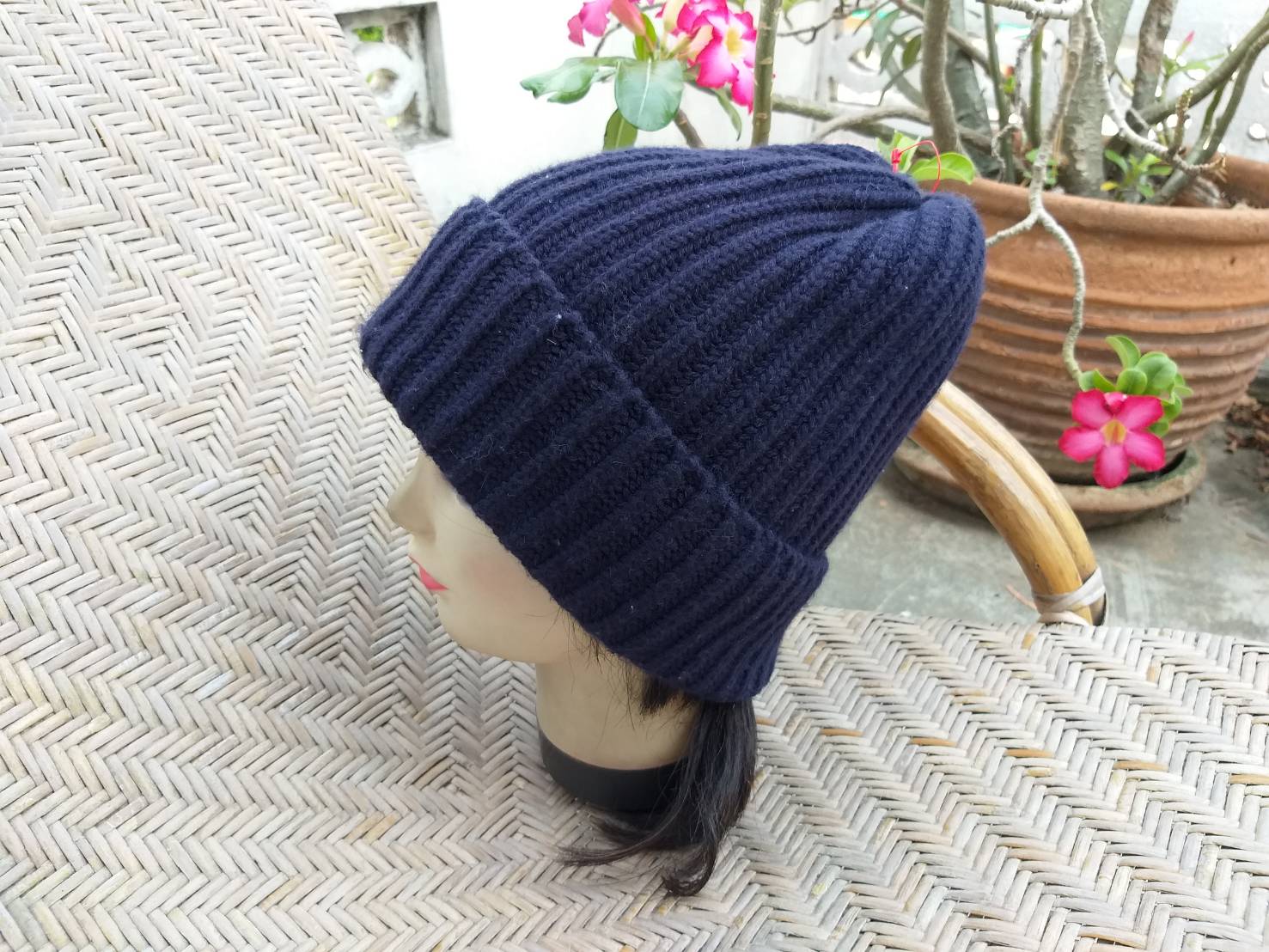 หมวกไหมพรม Uniqlo heattech