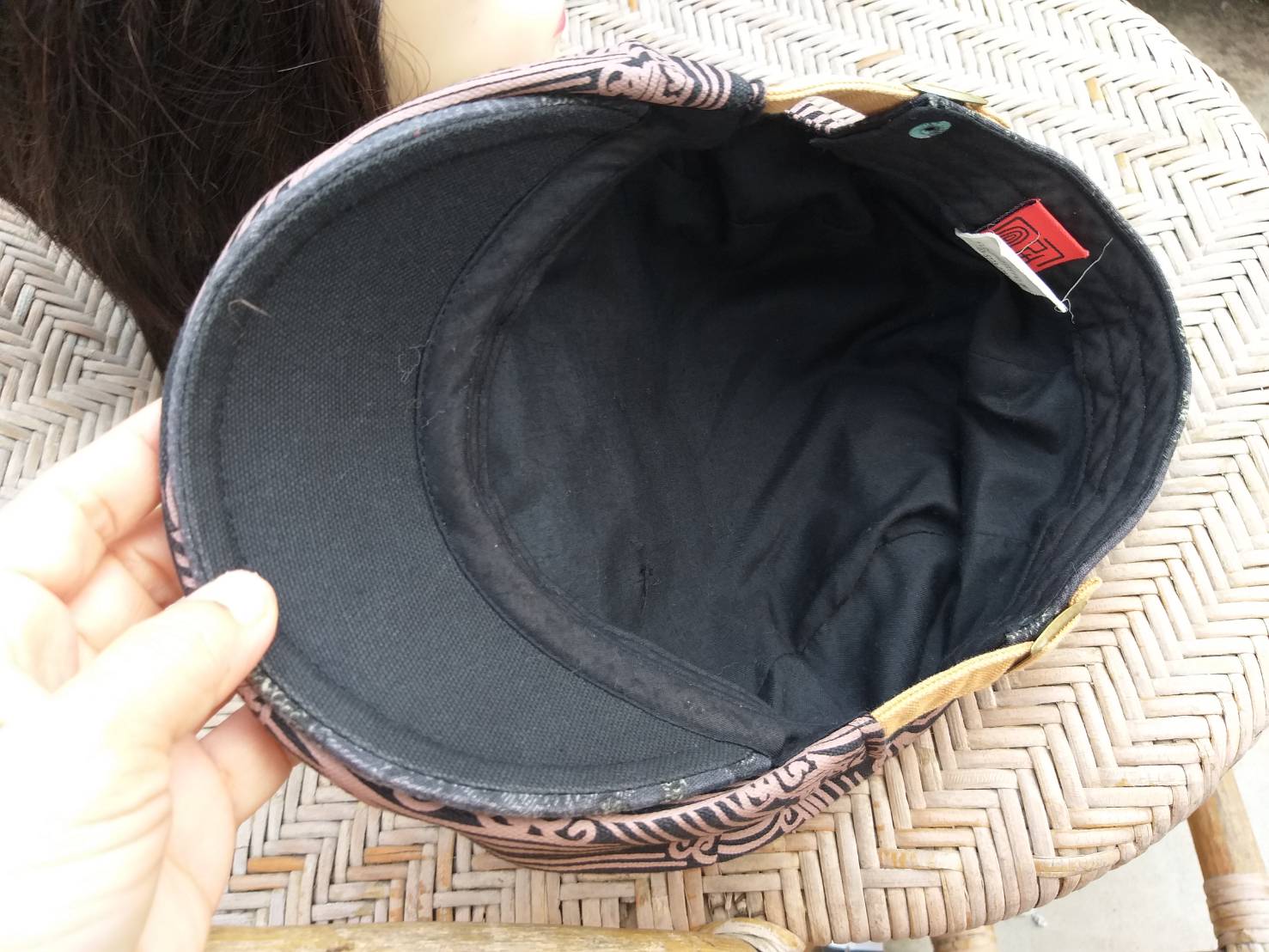 หมวกติงลี่ หมวก flat cap ลายมังกรเก๋มาก