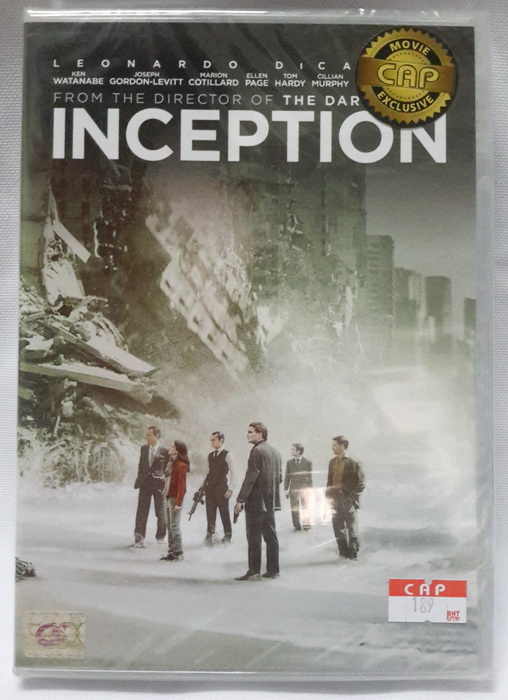 (DVD) Inception (2010) อินเซ็ปชั่น จิตพิฆาตโลก (มีพากย์ไทย)
