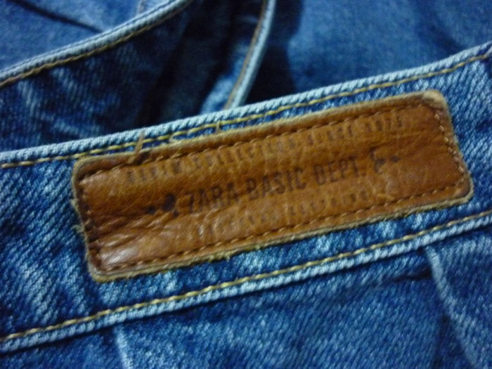 กระโปรงยีนส์ไซด์ใหญ่ ZARA 34.5-48-15