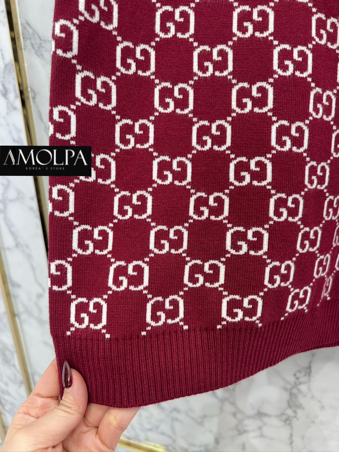 SWEATER GUCCI KNIT งานสวยสุดปังชนช๊อป สวยจี๊ด เนื้อผ้าดีม๊าก ผ้าใส่สบายมาก ห้ามพลาด ใส่สบายสุดๆ ใส่สบาย : สินค้าคุณภาพ (พร้อมส่ง)