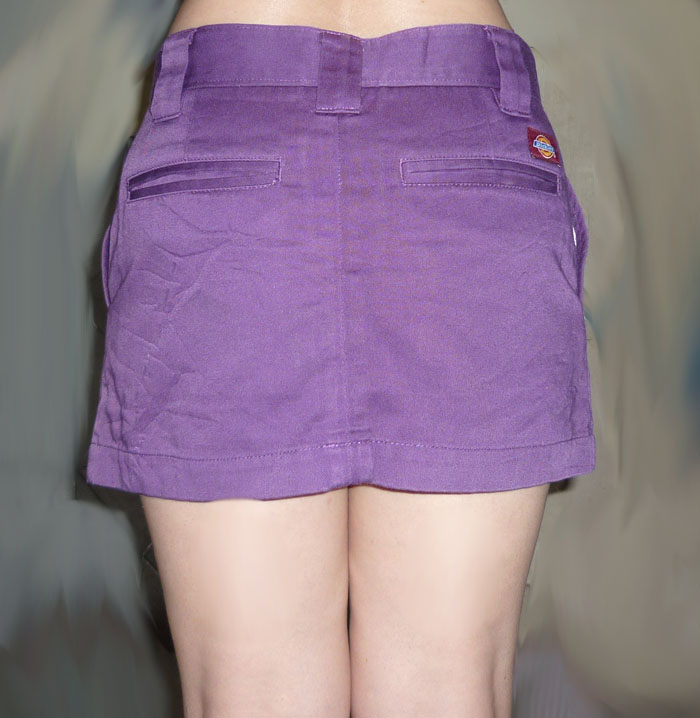 กระโปรงเวสปอยด์สีม่วง X-girl สวยมาก 30.5-36-12