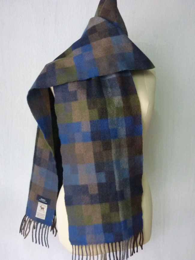 ผ้าพันคอ SHIPS Made in SCOTLAND อุ่นติดลบ