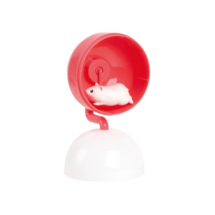 กาชาปองมาสคอทหนูแฮมสเตอร์ Spin around! Hamster & Wheel