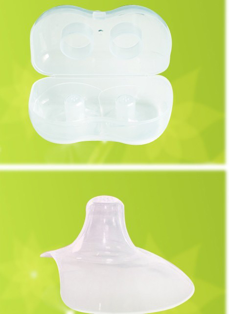 ที่ครอบหัวนมซิลิโคน รุ่นบางพิเศษ ยางป้องกันหัวนมมารดา NanaBaby Nipple Shield