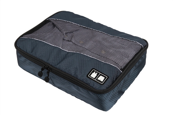 Bagsmart กระเป๋าจัดระเบียบเดินทาง 3 ใบต่อชุด ใส่เสื้อ, กางเกง, กระโปรง, ผ้าขนหนู (Bagsmart Packing Cubes 3-Pcs Travel Organizer)