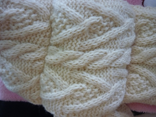 ผ้าพันคอเด็ก ไหมพรมบุฟลีซอย่างหนา อุ่นมากๆ