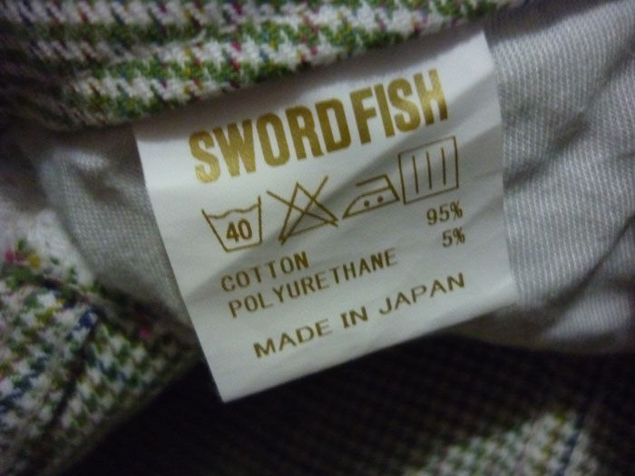 กระโปรงผ้ายีนส์ลายชิโนริ น่ารัก Made in Japan 29-32-10