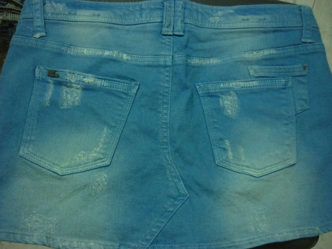 กระโปรงยีนส์ DENIM 31-35-11 สีสวยมากๆ