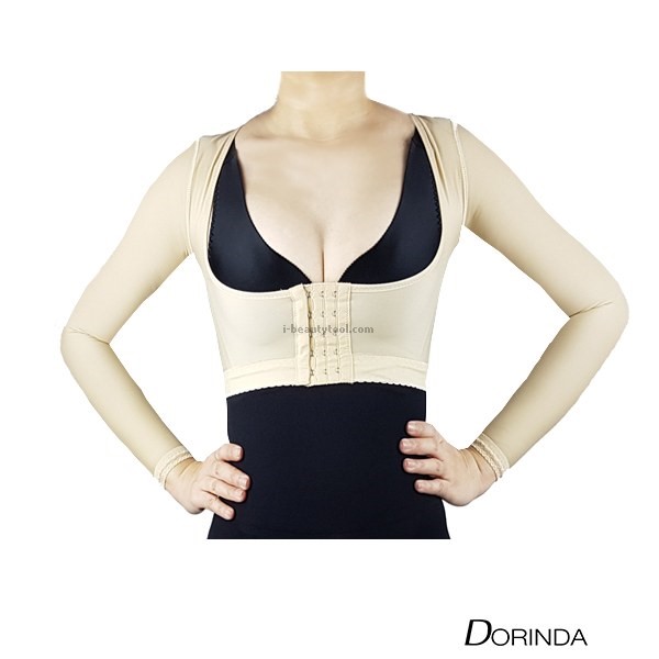เสื้อปลอกแขน กระชับต้นแขน และปีก หลังดูดไขมัน แขนยาว รุ่น Softness