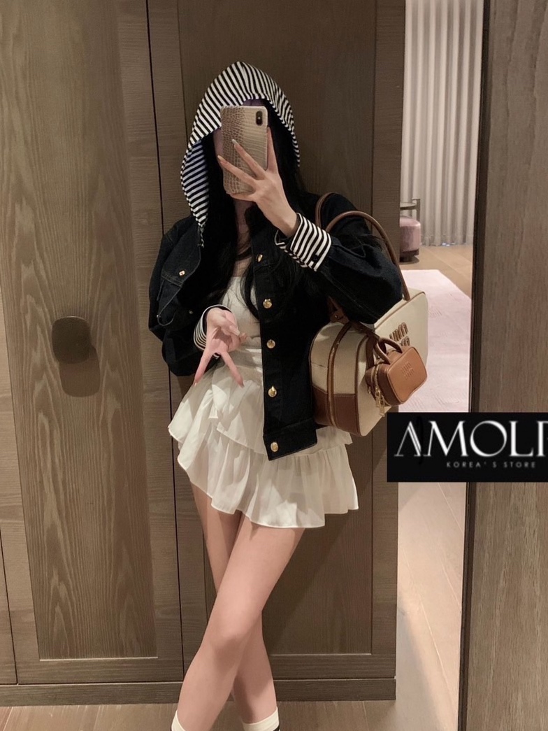 JACKET CELINE DENIM งานนี้ไฮเอนชนช๊อป ขึ้นห้างเลยน๊า งาน ใส่สบายสุดๆห้ามพลาดเลยจ้า : สินค้าคุณภาพ (พร้อมส่ง)