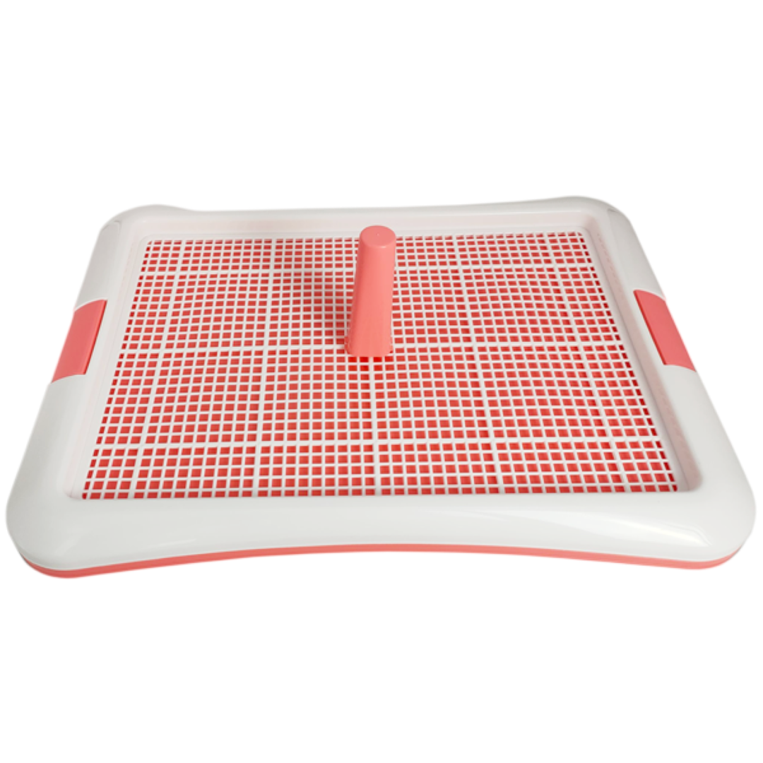 ถาดรองฉี่สัตว์เลี้ยง Petsuka สีชมพู