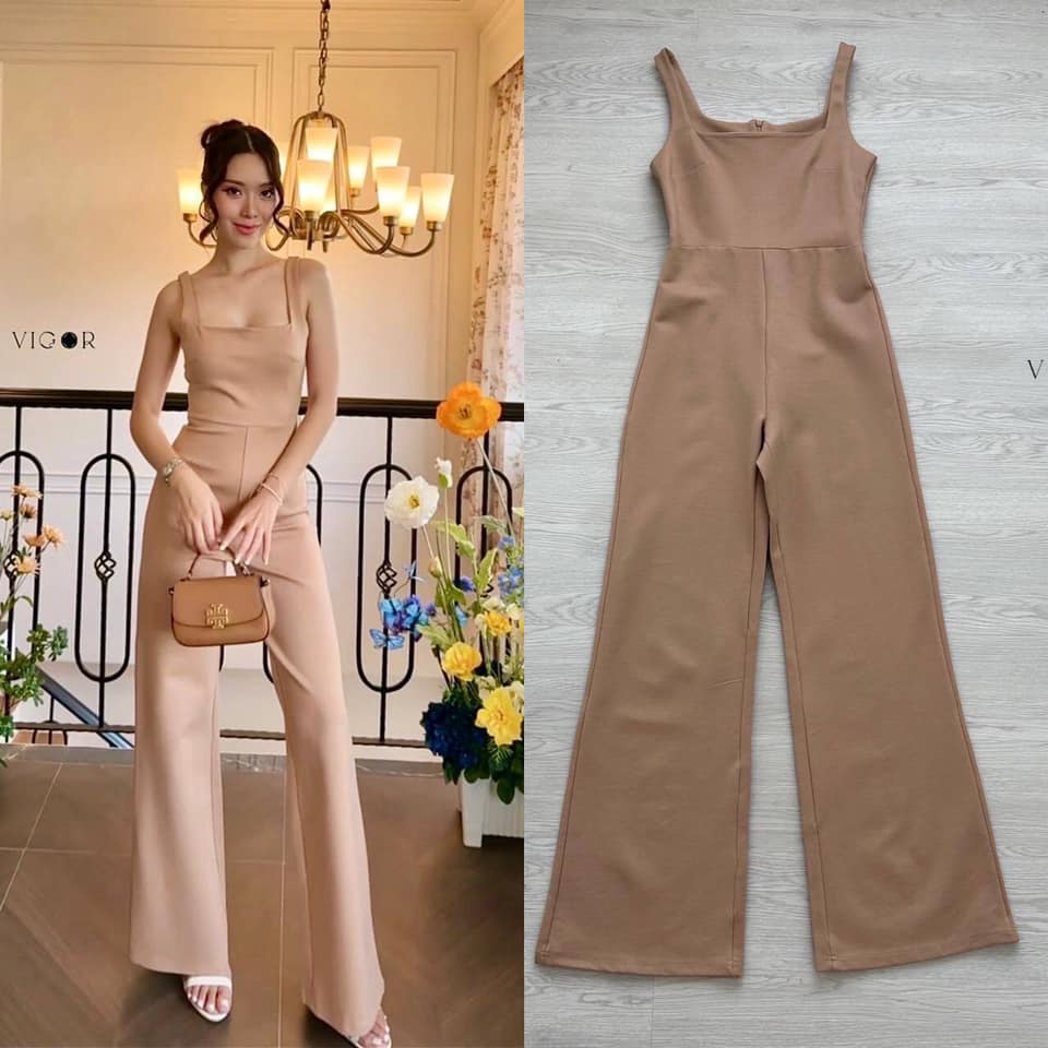 จั๊มขายาวผ้าอย่างดีรุ่นนี้ใครได้ไปรับรองก็ปลื้มแน่นอนมีด้วยกัน ใส่สวยทั้งสองสีค่ะไม่รั้งเป้านะคะ ใส่สบาย : สินค้าคุณภาพ (พร้อมส่ง) สำเนา