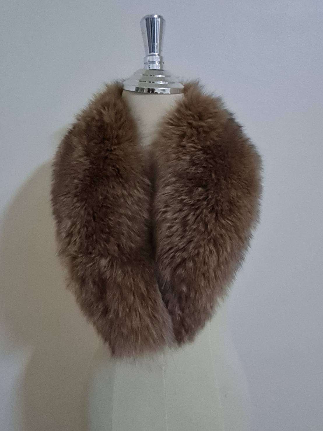 ผ้าพันคอ เฟอร์แต่งโค้ท Fur Fox แท้