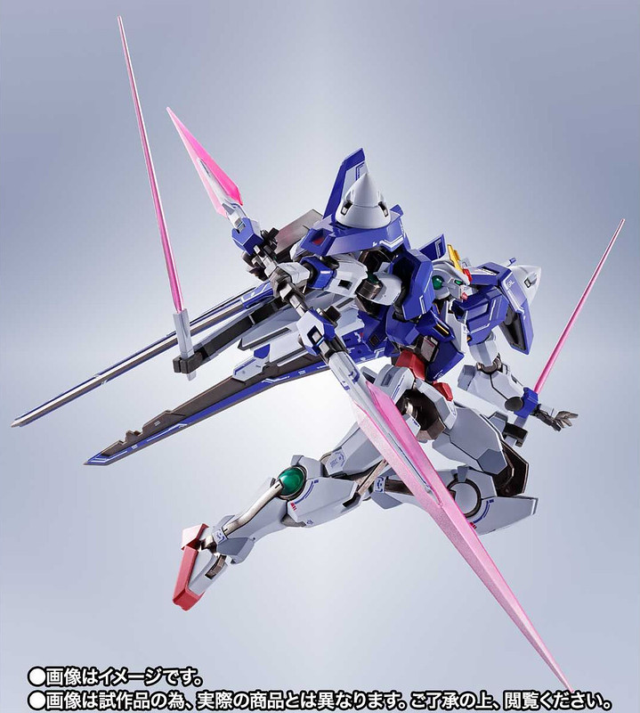 [เปิดจอง] METAL ROBOT SPIRITS Gundam OO Riser Seven Sword + GN Sword II Blaster Set (Bandai)