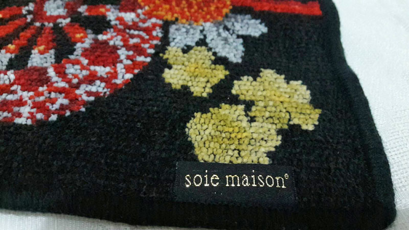 ผ้าขนหนูผืนเล็ก soic maison สวยมากๆ