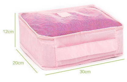 Diniwell Travel Receive Bag กระเป๋าจัดระเบียบเดินทาง 6 ใบ แบ่งใส่เสื้อผ้า กางเกง ชุดชั้นใน กางเกงใน อุปกรณ์ไอที ผลิตจากวัสดุกันน้ำคุณภาพดี มี 9 สีให้เลือก