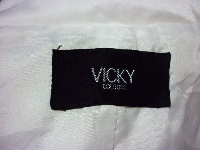 โค้ทขนเป็ดสีขาวมุก Vicky อก40 อุ่นติดลบ