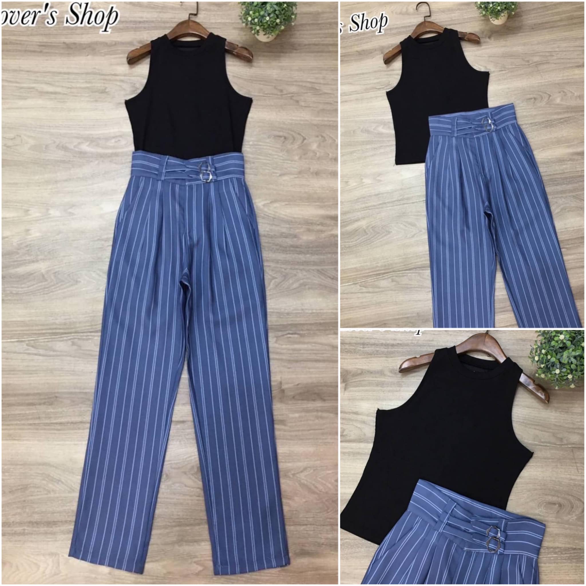 Set.2ชิ้น เสื้อ+กางเกง เสื้อแขนกุดไหมพรมผ้าล่องเรงนื้อผ้านุ่มยืด ทรง เข้ารูป มาพร้อมกางเกงเอวสูงทรงกระบอกเล็ก งานซิบหลัง มีซับในอย่างดีค่ะ . สินค้าคุณภาพ (พร้อมส่ง).