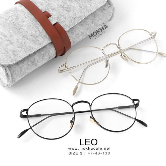 [pre-order] แว่นกันแดด LEO - green กรอบโลหะ ทรงกลม กว้าง 130 มม.(sizeS)