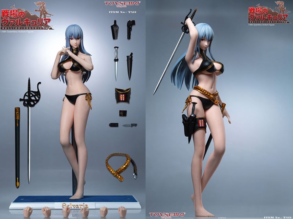 [เปิดจอง] TOYSEIIKI TS11 1/6 Valkyria Chronicles Selvaria.Bles 1/6 Seamless Action Figure