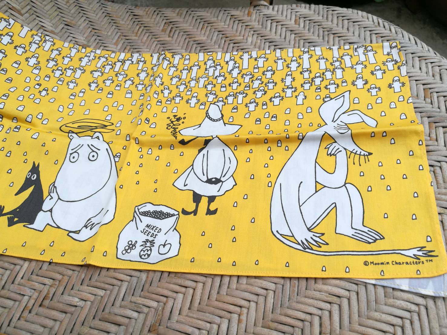 ผ้าเช็ดหน้า moomin characters ผ้านุ่มมากกกกก