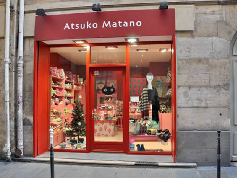 ผ้าขนหนูเช็ดหน้า Atsuko Matano แบรนด์แมวดำ