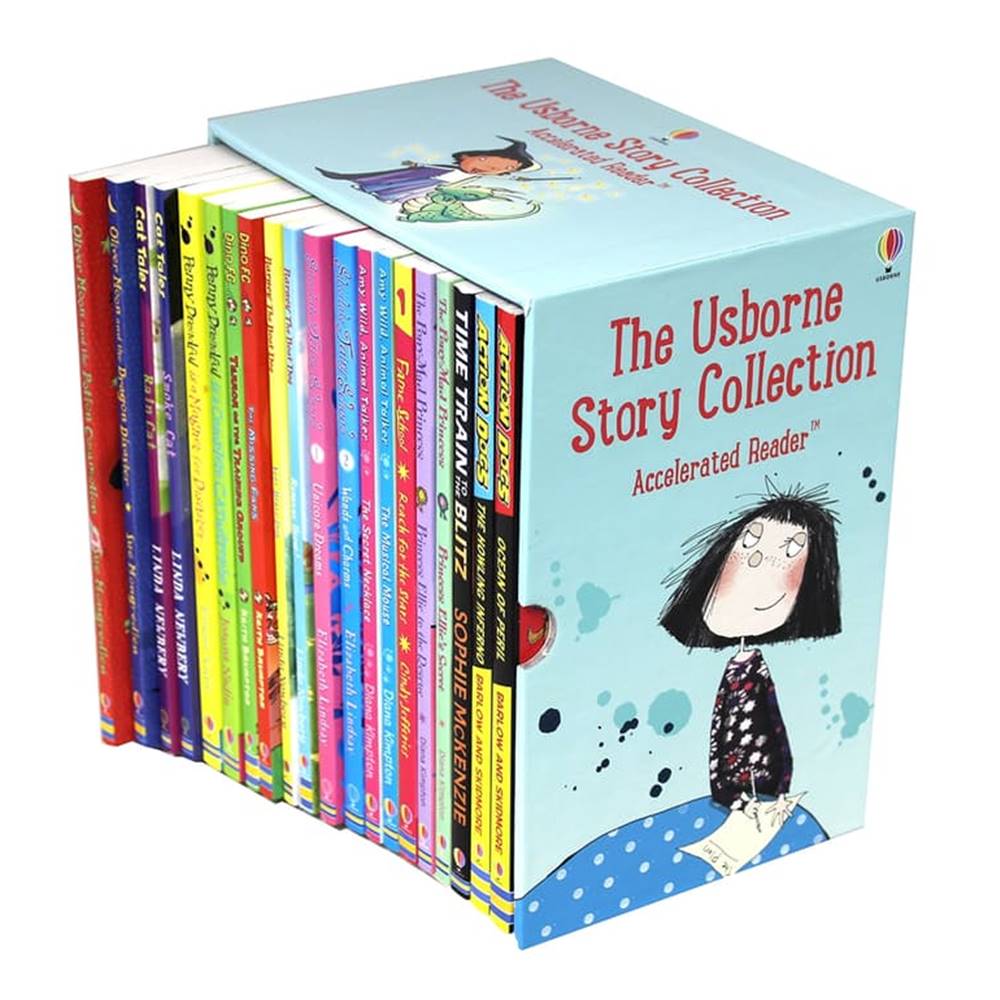 The Usborne Accelerated Readers Story Collection : 20 Books Collection in a Slipcase เซตหนังสือส่งเสริมการอ่าน วัยประถม 20 เล่ม พร้อมกล่อง