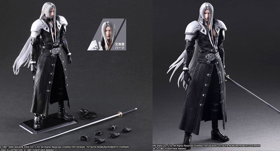 พร้อมส่ง FINAL FANTASY® VII REMAKE PLAY ARTS KAI™ ACTION FIGURE SEPHIROTH