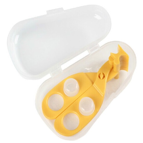 กรรไกรบดอาหารเด็กแบบหยาบ พร้อมกล่องเก็บ สำหรับเด็กหัดเคี้ยว NanaBaby