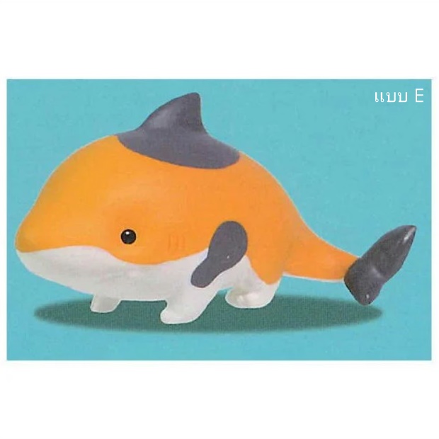 กาชาปองฟิกเกอร์ฉลามในท่าแมว Cat Shark